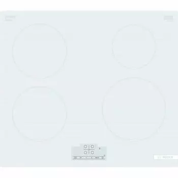 Электрическая варочная панель Bosch PUE612BB1J, 4 конфорки, белый (PUE612BB1J)