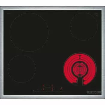 Электрическая варочная панель Bosch Serie 6 PKE645BA2E, 4 конфорки, черный (PKE645BA2E)