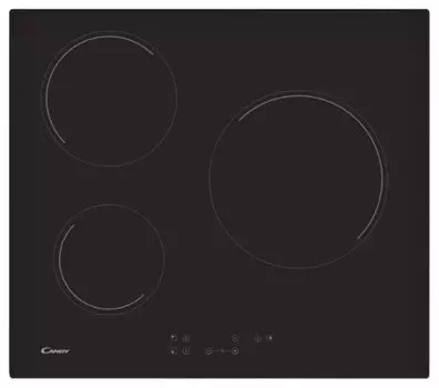 Электрическая варочная панель CANDY CH63CT 3 конфорки, черный (33801781)