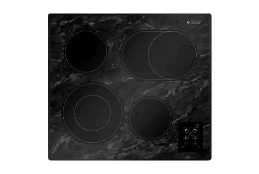 Электрическая варочная панель GEFEST СН 4231 K53 4 конфорки, черный (15715000)