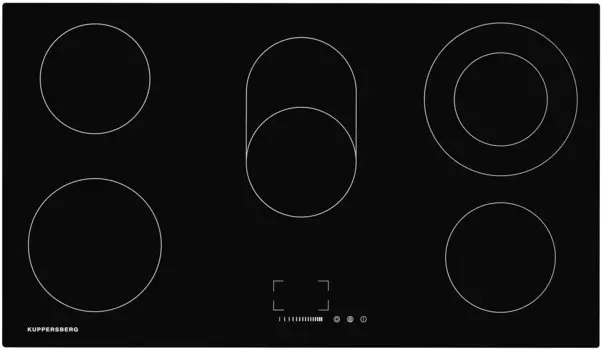 Электрическая варочная панель Kuppersberg EMS 901, 5 конфорок, черный (EMS 901)