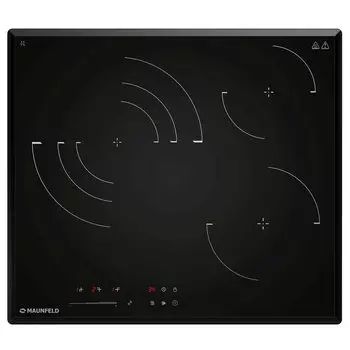 Электрическая варочная панель Maunfeld CVCE593STBK, 3 конфорки, черный (КА-00021620)