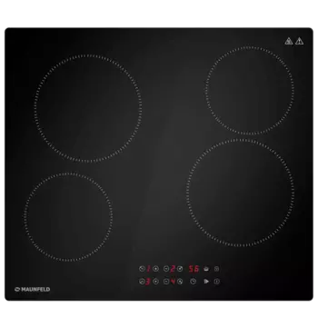 Электрическая варочная панель Maunfeld CVCE594STBK, 4 конфорки, черный (CVCE594STBK)