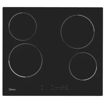 Электрическая варочная панель Midea MCH64140, 4 конфорки, черный (MCH64140)