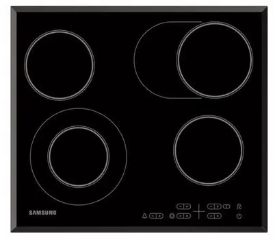 Электрическая варочная панель SAMSUNG NZ64T3516QK / WT 4 конфорки, черный (NZ64T3516QK / WT)