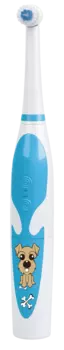 Электрическая зубная щетка Geozon KIDS AIR, насадок: 2, режимов: 1, голубой (G-HL09LBLU)