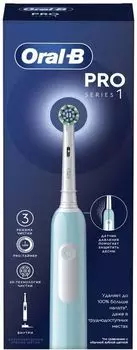 Электрическая зубная щетка Oral-B Cross Action Pro D305.513.3, насадок: 1, режимов: 3, бирюзовый (D305.513.3)