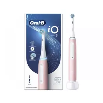 Электрическая зубная щетка Oral-B IO3, насадок: 1, режимов: 3, розовый (8006540731222)