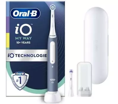 Электрическая зубная щетка Oral-B IO4 My Way, насадок: 1, режимов: 4, синий (8006540818787)