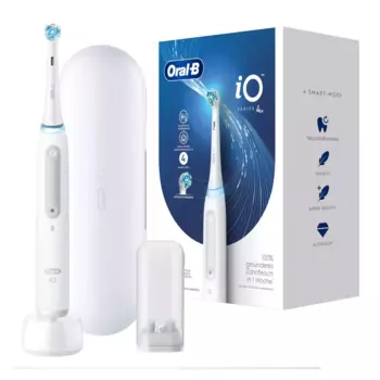Электрическая зубная щетка Oral-B IO4, насадок: 1, режимов: 4, белый (4210201415305)