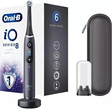 Электрическая зубная щетка Oral-B iO Series 8 Limited Edition Onyx, насадок: 1, режимов: 6, черный (8 LIMITED EDITION BLACK ONYX)
