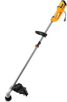 Электрический триммер DEKO DKTR1200, 1.2 кВт, 7500 об/мин, сетевой, реж.эл.: леска и нож, d-образная рукоять, плечевой ремень, верхнее положение двигателя, 3.9 кг (065-1243)