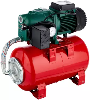 Электрический водяной насос DAB AQUAJET 132 M, 1430Вт, поверхностный, насосная станция, производительность 4.8 м/час, глубина погружения 8 м, 19.3 кг (102650100H)