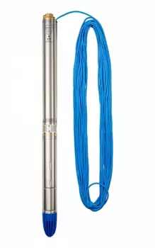 Электрический водяной насос ДЖИЛЕКС Водомет ЗДК 45/60, 800Вт, погружной, скважинный, производительность 2.7 м/час, глубина погружения 80 м, 11.7 кг (5604)