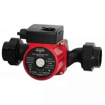 Электрический водяной насос Elitech НЦ 3218/6Э, 96 Вт, поверхностный, циркуляционный, производительность 3.3 м/час, 3.05 кг (180470)