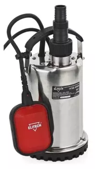 Электрический водяной насос Elitech НПД 600Н (E0802.005.00), 600 Вт, погружной, дренажный, производительность 8.4 м/час, глубина погружения 7 м, 4 кг (195707)