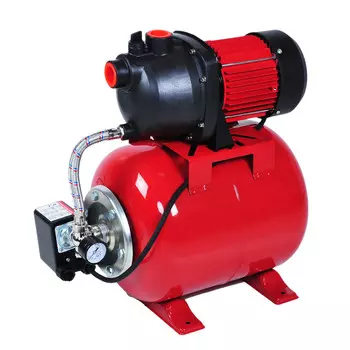 Электрический водяной насос Elitech САВ 600П/19 (E0801.010.00), 600 Вт, поверхностный, насосная станция, производительность 3 м/час, глубина погружения 8 м, 10.7 кг (195701)