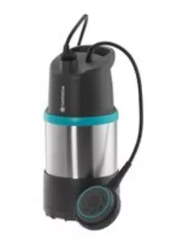 Электрический водяной насос GARDENA 4700/2, 550Вт, погружной, дренажный, производительность 4.7 м³/час, глубина погружения 7м, 5.9кг (09025-29.000.00)