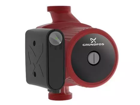 Электрический водяной насос Grundfos UPS 25-60 180, 60Вт, циркуляционный, центробежный, производительность 4.26 м/час, 2.6кг (96281477)