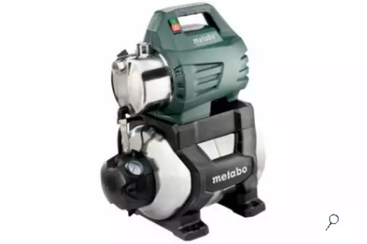 Электрический водяной насос Metabo HWW 4500/25 Inox Plus, 1300Вт, насосная станция, центробежный, производительность 4.5 м/час, глубина погружения 8м, 16.2кг (600973000)
