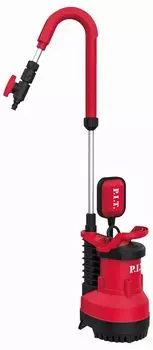 Электрический водяной насос P.I.T. PSW400-C, 400 Вт, погружной, дренажный, производительность 6 м/час, глубина погружения 7 м, 4.75 кг (PSW400-C)