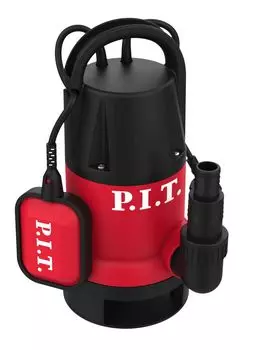 Электрический водяной насос P.I.T. PSW400-W, 400 Вт, погружной, дренажный, производительность 8 м³/час, глубина погружения 7 м, 4.75 кг (PSW400-W)