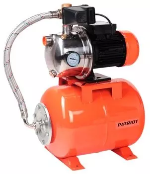 Электрический водяной насос PATRIOT PW 1200-24 INOX, 1200Вт, поверхностный, скважинный, производительность 3.8 м/час, глубина погружения 7м, 14.5кг