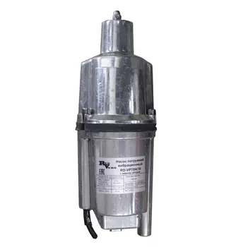 Электрический водяной насос REDVERG RD-VP70H/10, 250Вт, погружной, вибрационный, производительность 1.5 м³/час, глубина погружения 4м, 3.75кг
