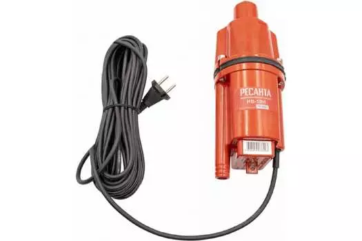 Электрический водяной насос РЕСАНТА НВ-10Н, 300Вт, погружной, колодезный, производительность 1.32 м/час, глубина погружения 3 м, 4 кг (77/8/2)