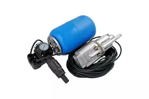 Электрический водяной насос UNIPUMP АКВАРОБОТ М5-15 Н, 245Вт, насосная станция, вибрационный, производительность 1.6 м/час, глубина погружения 8м, 6.8кг (99655)