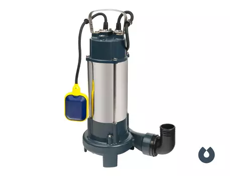 Электрический водяной насос UNIPUMP FEKACUT V2200DF, 2200Вт, погружной, фекальный, производительность 36 м/час, глубина погружения 5м, 30.6кг (94908)