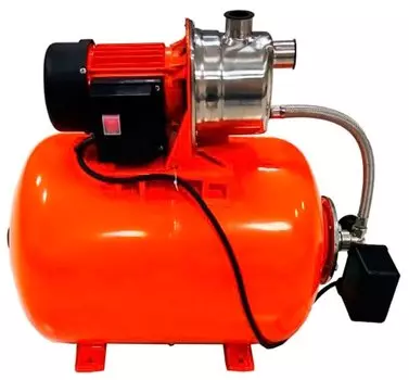 Электрический водяной насос Вихрь АСВ-1200/50Н, 1200Вт, насосная станция, поверхностный, производительность 4.2 м/час, глубина погружения 9м, 15.2кг (68/1/11)