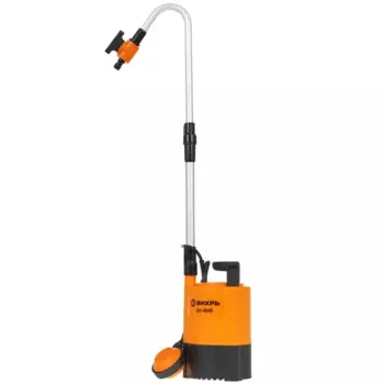 Электрический водяной насос Вихрь ДН-400Б, 400 Вт, дренажный, бочковой, производительность 6 м/час, 5 кг (68/2/16)