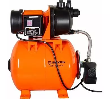 Электрический водяной насос Вихрь Вихрь АСВ-70 / 40 П-20, 1.2 кВт, поверхностный, насосная станция, производительность 4.2 м/час, глубина погружения 9 м, 7 кг (68/1/16)