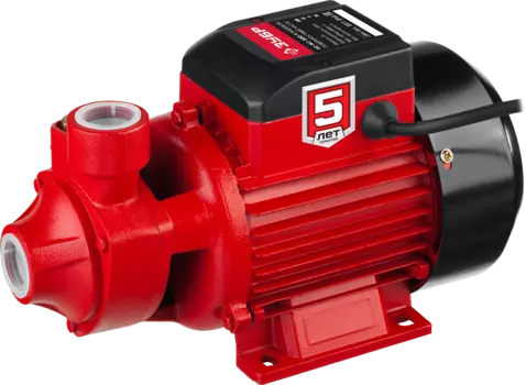 Электрический водяной насос ЗУБР Мастер НС-М1-800-Ч, 800Вт, поверхностный, вихревой, производительность 2.5 м/час, глубина погружения 8м, 8кг (НС-М1-800-Ч)