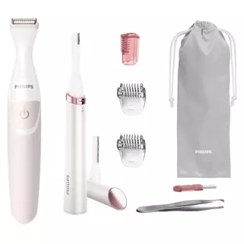 Электробритва для женщин Philips BRT387/90, белый/розовый (BRT387/90)
