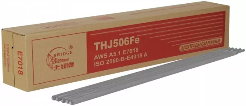 Электроды FIT THJ506Fe, d= 3.2 мм, L= 35 см, назначение: углеродистая сталь, коробка, 5 кг (81782)
