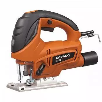 Электролобзик DAEWOO DAJ 850, 850Вт, маятниковый ход, регулировка частоты хода, сдув опилок, - (-)