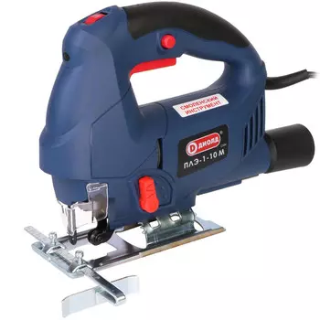 Электролобзик ДИОЛД Диолд ПЛЭ-1-10 М, 800Вт, маятниковый ход, регулировка частоты хода, сдув опилок, - (10063150)