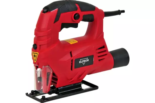 Электролобзик Elitech ПЛ 560ЛЭ (E2206.009.00), 500 Вт, маятниковый ход, регулировка частоты хода (202420)