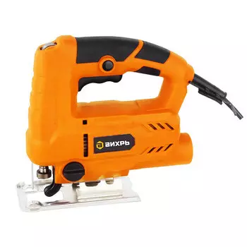 Электролобзик ВИХРЬ ЛЭ-65, 650Вт, маятниковый ход, регулировка частоты хода, сдув опилок, - (72/9/4)