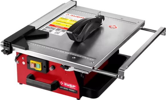 Электроплиткорез ЗУБР МАСТЕР ЭП-200-1000Н, на­столь­ный, 1 кВт, 2950 об/мин, диск: 200x22.2 мм, 15 кг