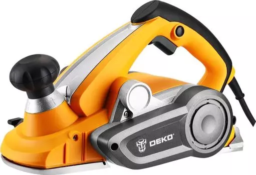 Электрорубанок Deko DKEP1400W, 1.4 кВт, 15000 об/мин, сетевой, глубина строгания 3.5 мм, ширина строгания 11 см, 5.2 кг (063-4196)