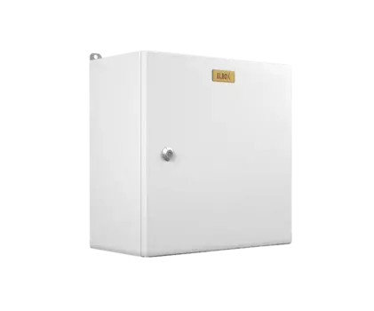 Электротехнический шкаф настенный ЦМО EMW 400.400.150-1-IP66, 40 смx40 смx15 см (13.5 см), дверь металл, замок, IP66, нагрузка до 50 кг, серый, в сборе (EMW-400.400.150-1-IP66)