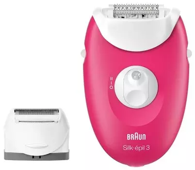 Эпилятор Braun SE3410 , розовый/белый (SE3410 )