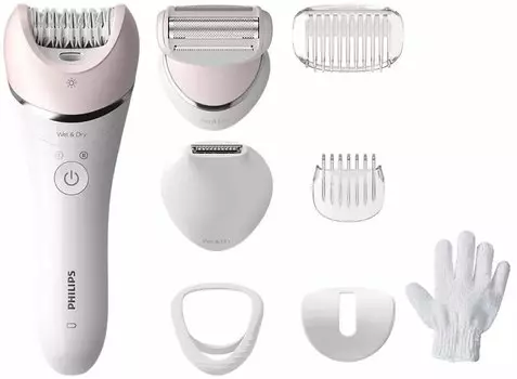 Эпилятор Philips BRE721/00, белый (BRE721/00)