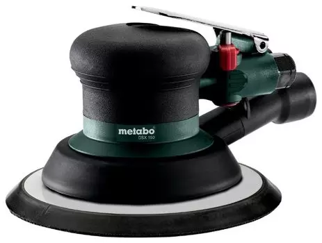 Эксцентриковая пневмошлифмашина Metabo DSX 150, 1/4", 150мм, 6.3 бар, 550л/мин, 12000 об/мин, 1кг (601558000)
