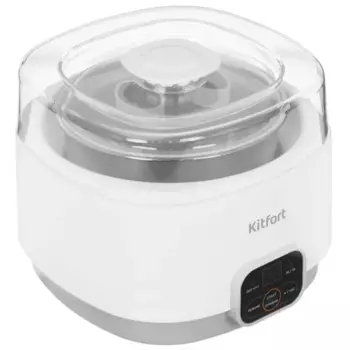 Йогуртница Kitfort КТ-6080 15 Вт, белый (КТ-6080)