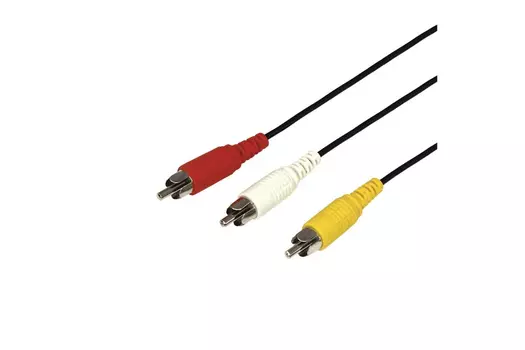 Кабель 3xRCA(M)-3xRCA(M), 7м, черный REXANT (17-0206)