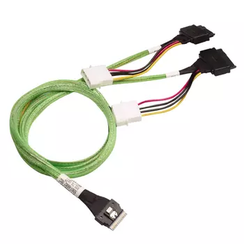 Кабель ACD ACD-60005, SFF-8654 (SlimLine SAS x8) - 2xSFF-8639 (U.2), аналог Broadcom 05-60005-00, 1 м (ACD-60005-JP/ACD-60005-MD)